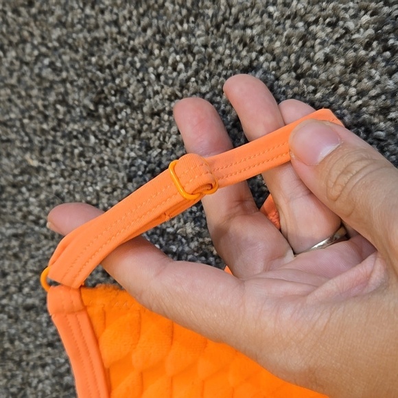 NWT Good American Women Orange Cream Swim bottom bikini sz 2/M - Picture 5 of 7